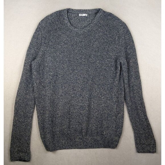 SONOMA - MEN'S BLUE & WHITE KNIT PULLOVER SWEATER - SIZE XXL - Picture 1 of 6
